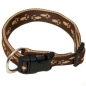 Preview: Hundehalsband Nylon Wienerlock Steckschloss mehrfarbig