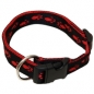 Preview: Hundehalsband Nylon Wienerlock Steckschloss mehrfarbig