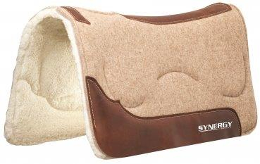 Contoured Wollfleece Liner Weaver Westernpad Natural Fit Synergy