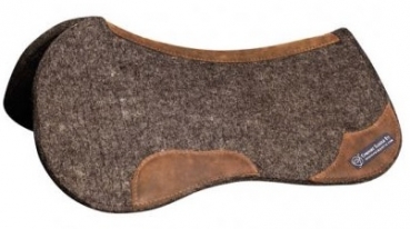 Contoured Filzpad Westernpad Wollfilz Round Pad