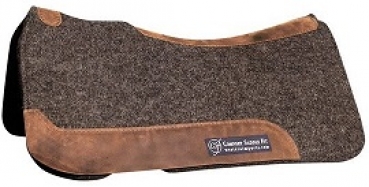 Contoured Filzpad Westernpad Wollfilz Square Pad