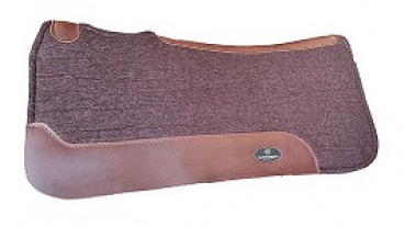 Contoured Filzpad Westernpad Supreme Wollfilz Square Pad und Roundpad und Butterflypad CSF