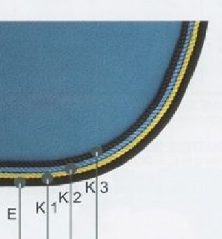 Mattes Deuber Startrekk Comfort Satteldecke Schabracke Startrekk Espaniola