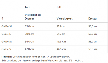 Mattes Wanderschabracke mit Taschen