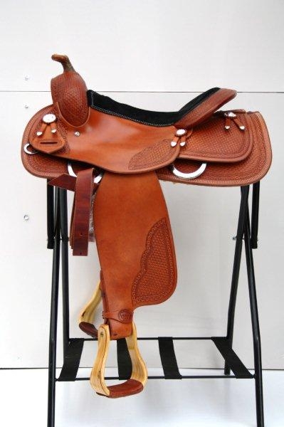 OHS Oklahoma Saddlery Show Reiner Silver Tips Reining Westernsattel