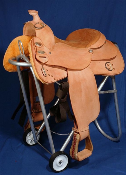 OHS Oklahoma Saddlery Trainingsattel ROUGH OUT Westernsattel