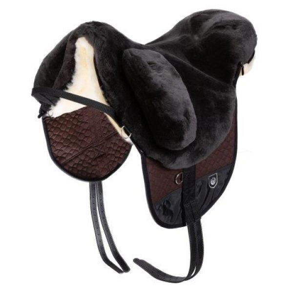 Christ Lammfell Fellsattel Premium Plus XH hoher Widerrist Warmblut gebraucht