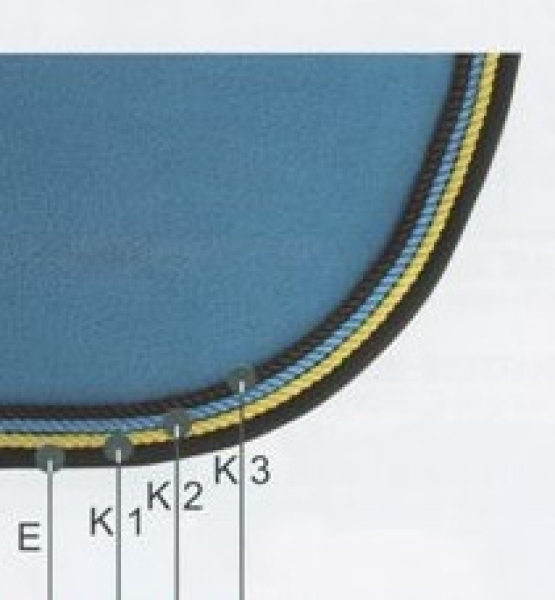 Mattes Deuber Quantum Schabracke Satteldecke Quantum western Pad